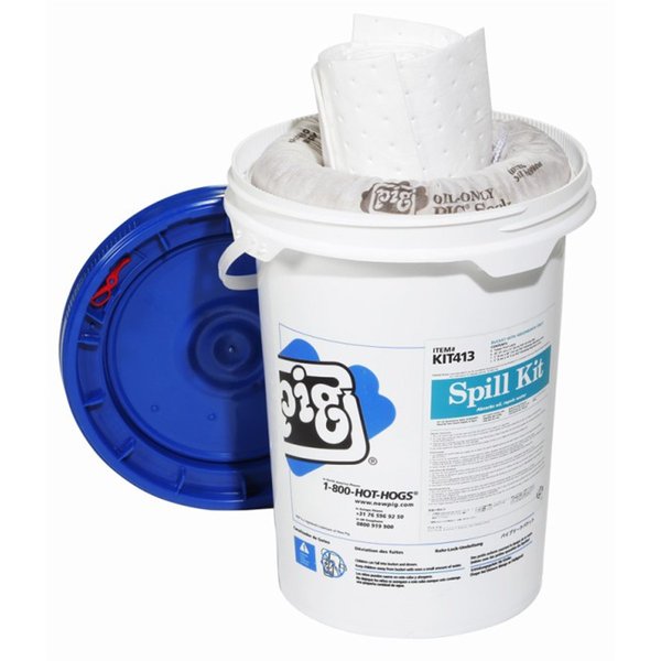 Pig OilOnly Spill Kit in Bucket NPGKIT413